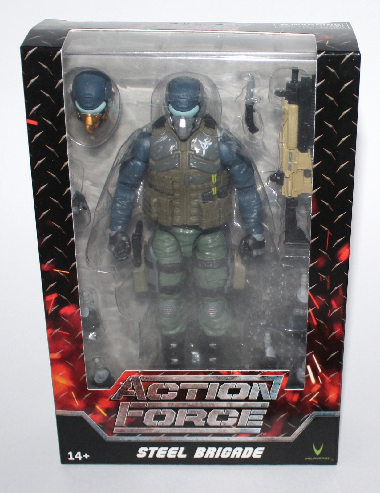 STEEL BRIGADE – Male Action Figure – VALAVERSE ACTION FORCE SDS-03 6&Prime; Scale 1/12