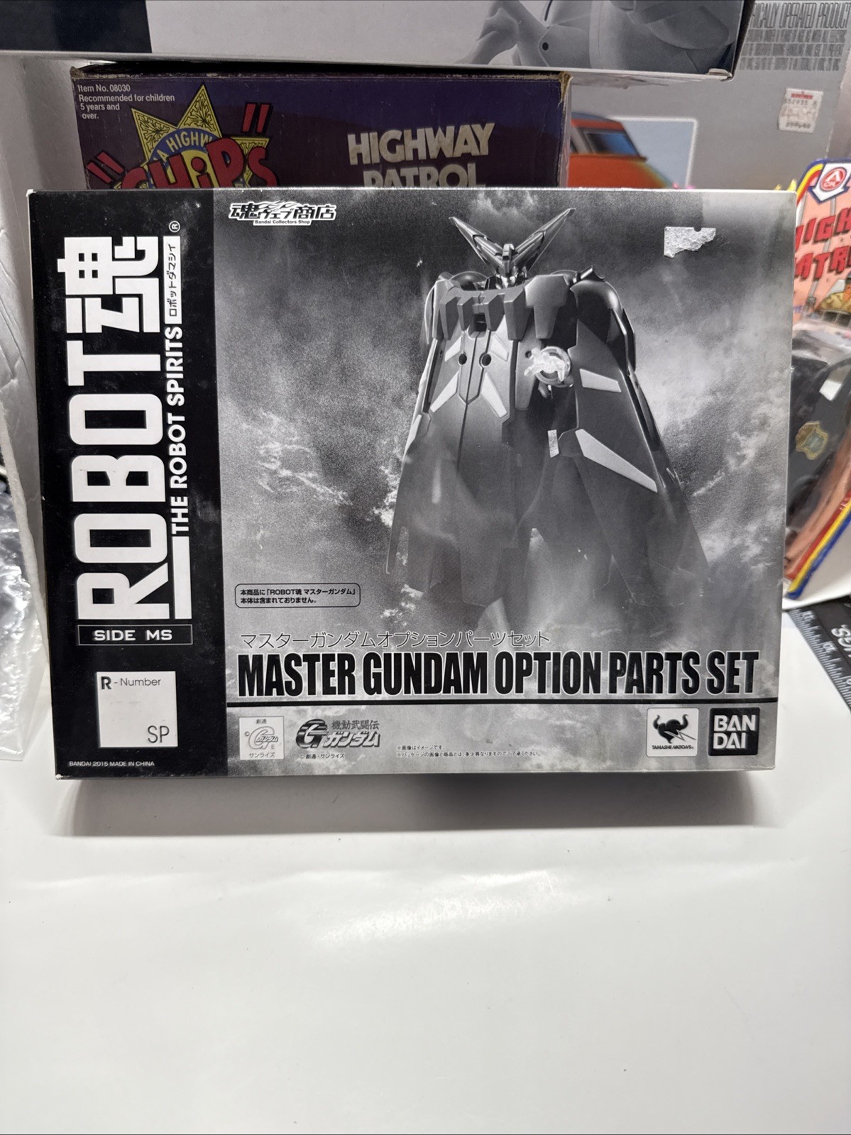 Bandai ROBOT Spirits Master Gundam Option Parts Set Mobile Fighter G Gundam NEW