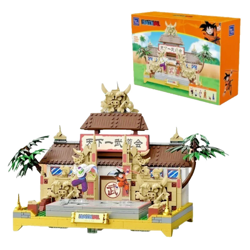 Dragon Ball Club Awesome Turtle Diorama – Building Blocks Collector Decor