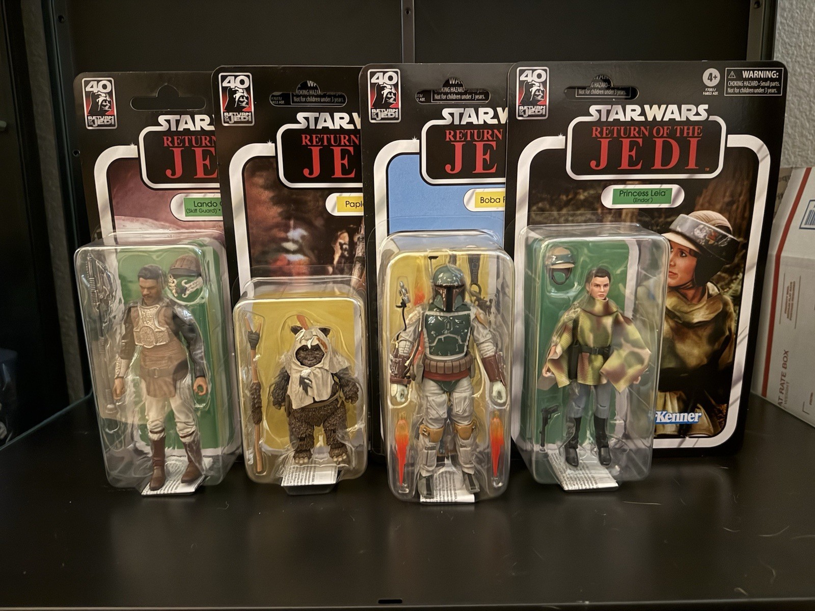 Star Wars Black Series – 40th Anniversary Return of the Jedi – Lot of 4 – MOC