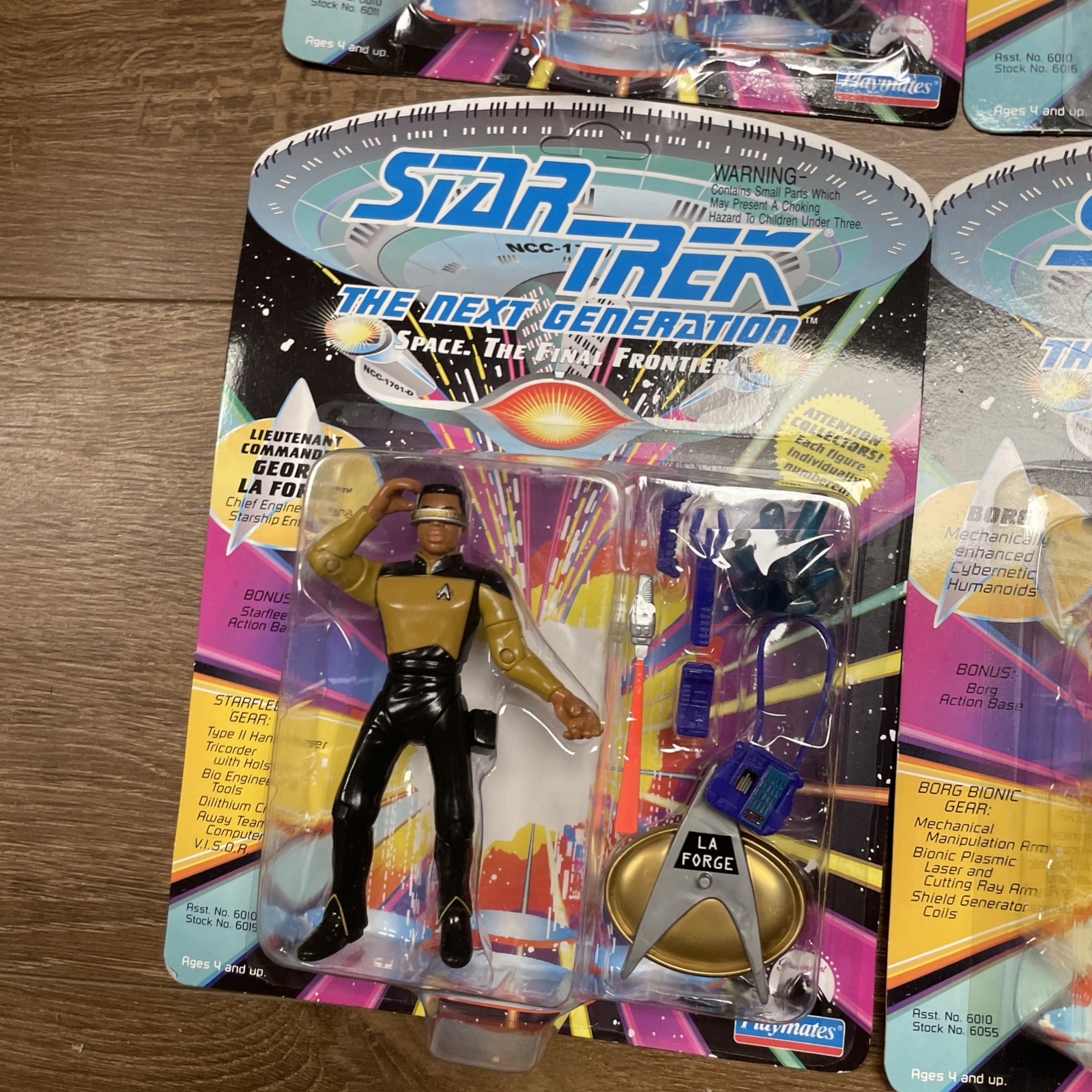 Complete Unopened STAR TREK The Next Generation Final Frontier Set Playmates