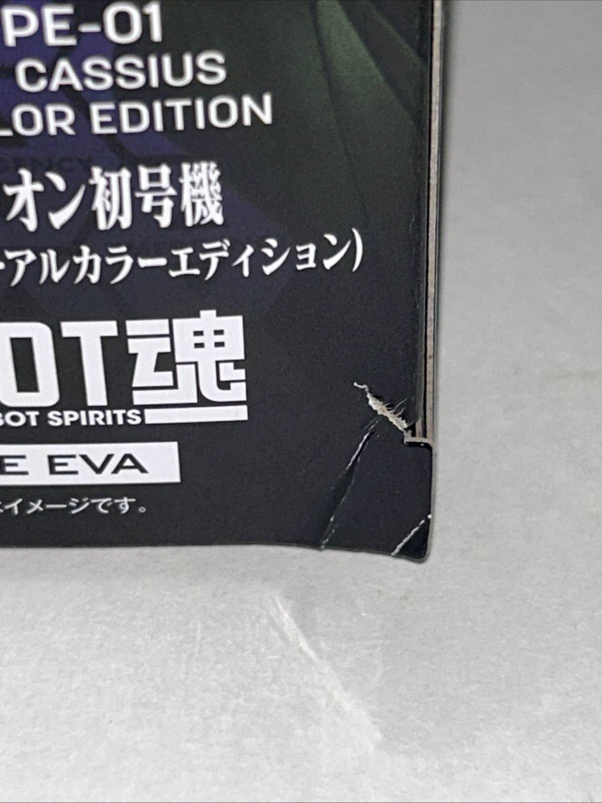 The Robot Spirits Evangelion Test Type-01 Spear of Cassius Renewal Color Bandai