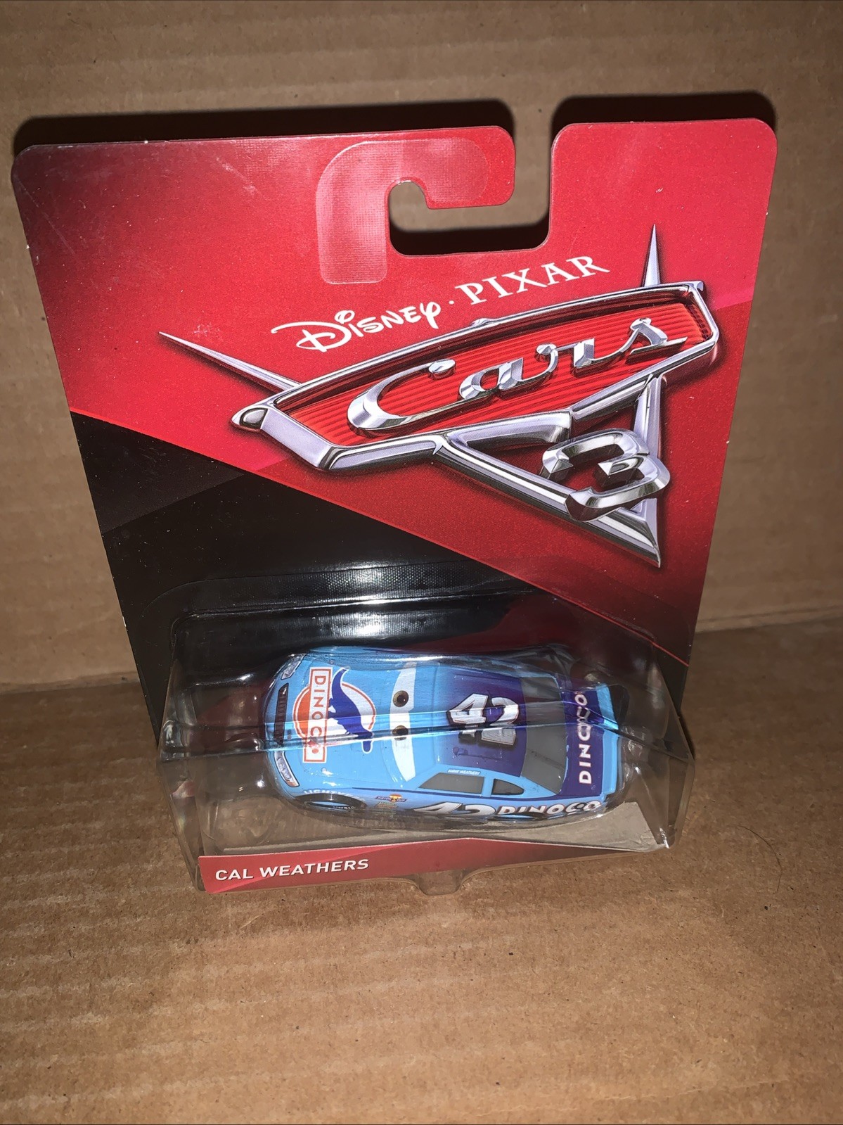 2016 Disney Pixar Cars 3 Cal Weathers Toy New