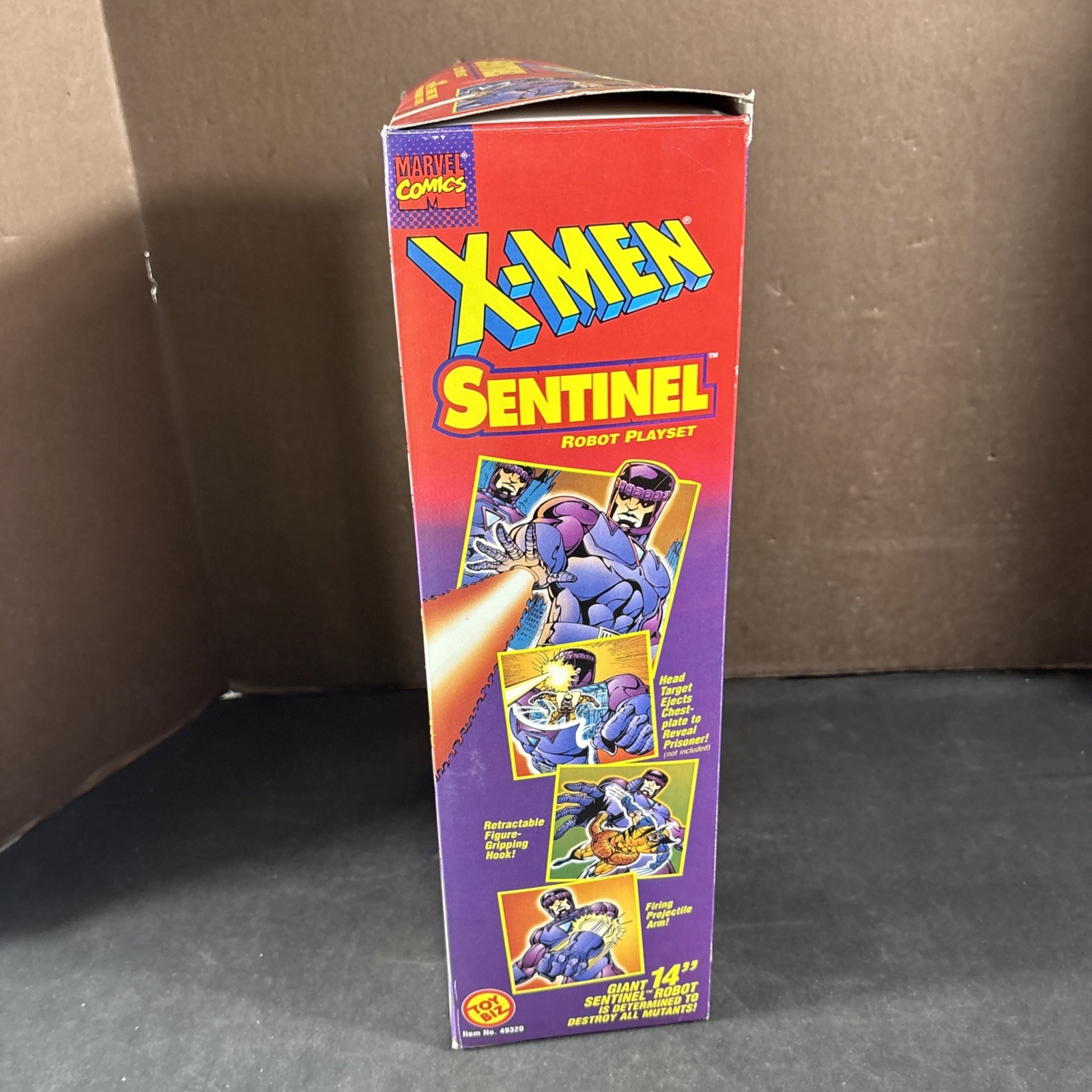SENTINEL ROBOT PLAYSET X-MEN FOX MARVEL TOY BIZ NEW OPEN BOX ANIMAED SERIES
