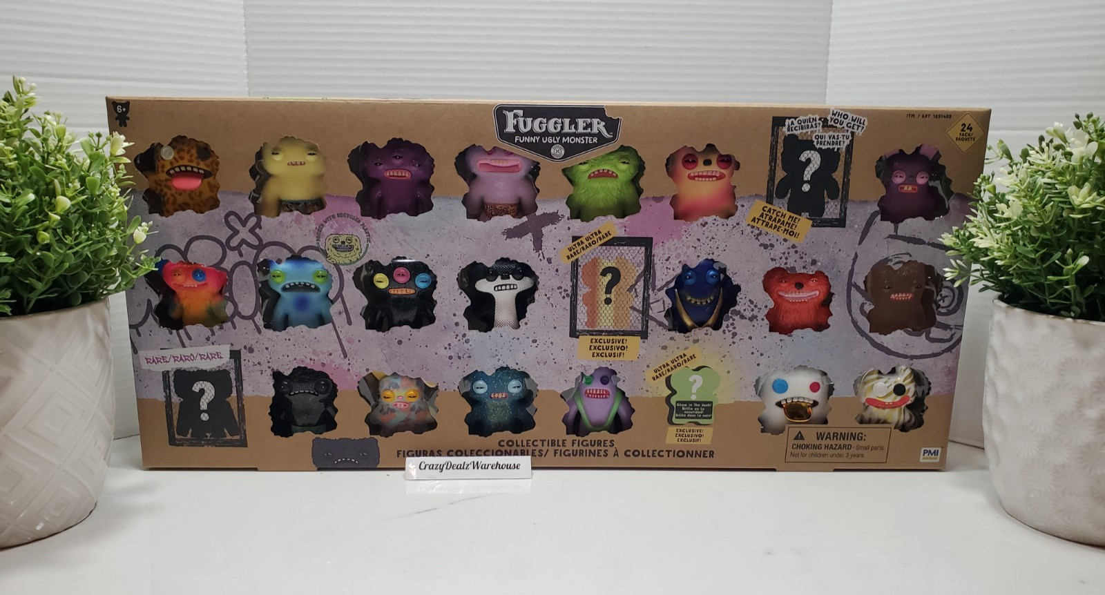 Fuggler Funny Ugly Monster 24 Pack Mini Figures Set Rare Chase 👾 New In Box