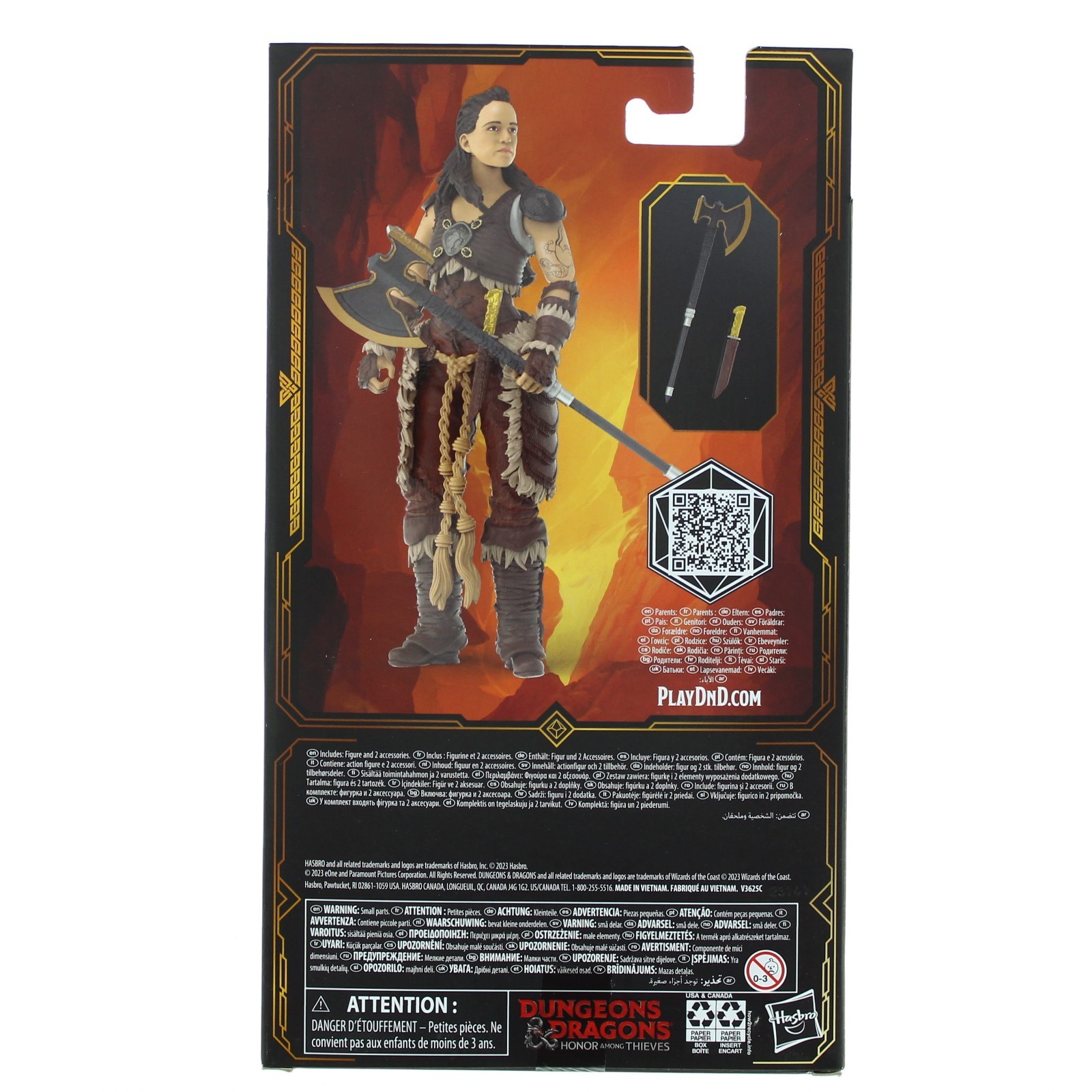 Dungeons & Dragons: Honor Among Thieves – Holga, Golden Archive 6&Prime; Action Figure