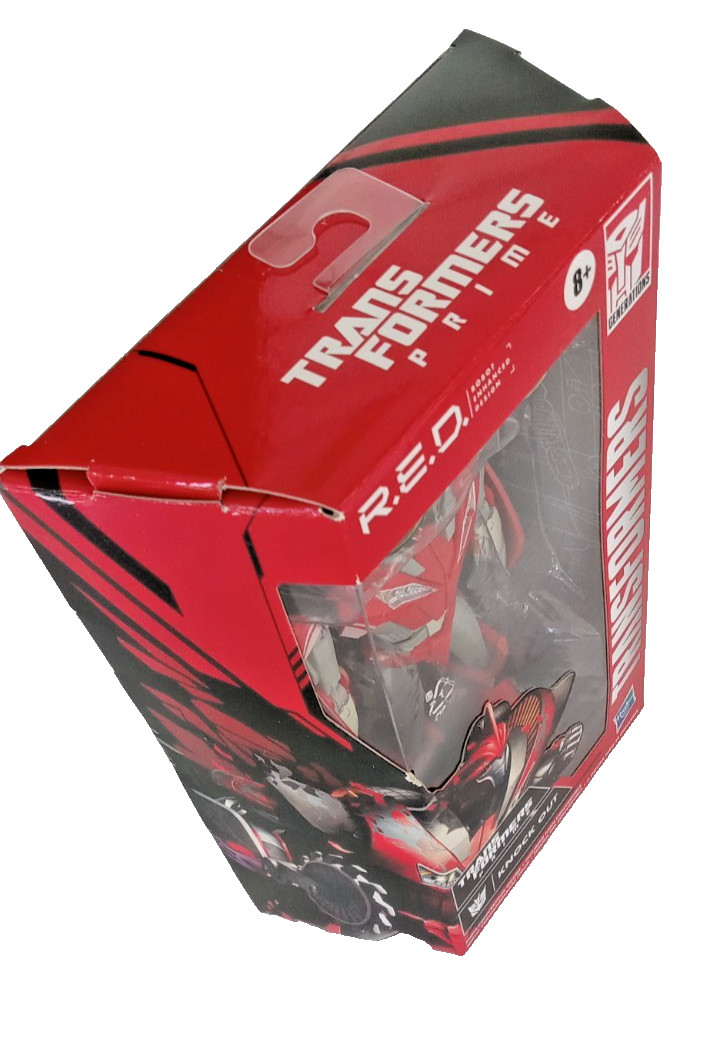 New Transformers R.E.D. Prime Knock Out 6&Prime; Action Figure Hasbro 2021 Knockout
