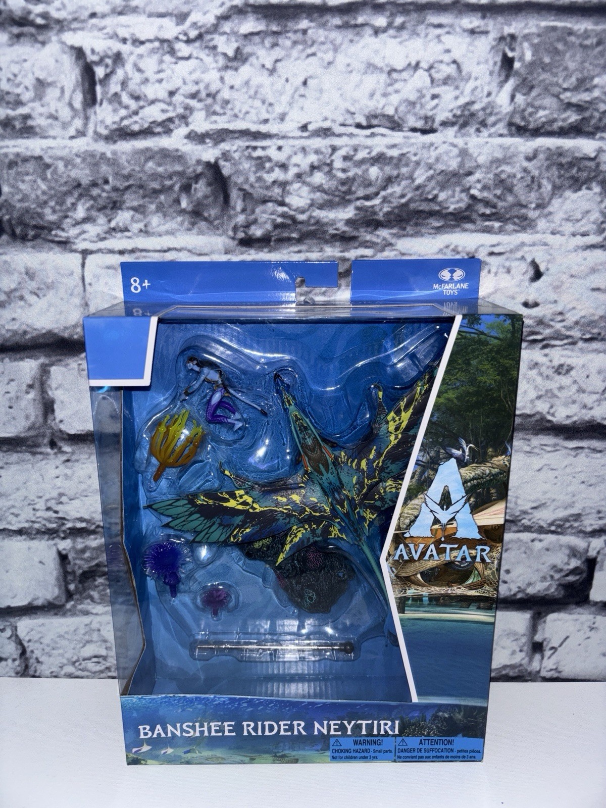 McFarlane Toys AVATAR World Of Pandora BANSHEE RIDER NEYTIRI, Brand New, Sealed