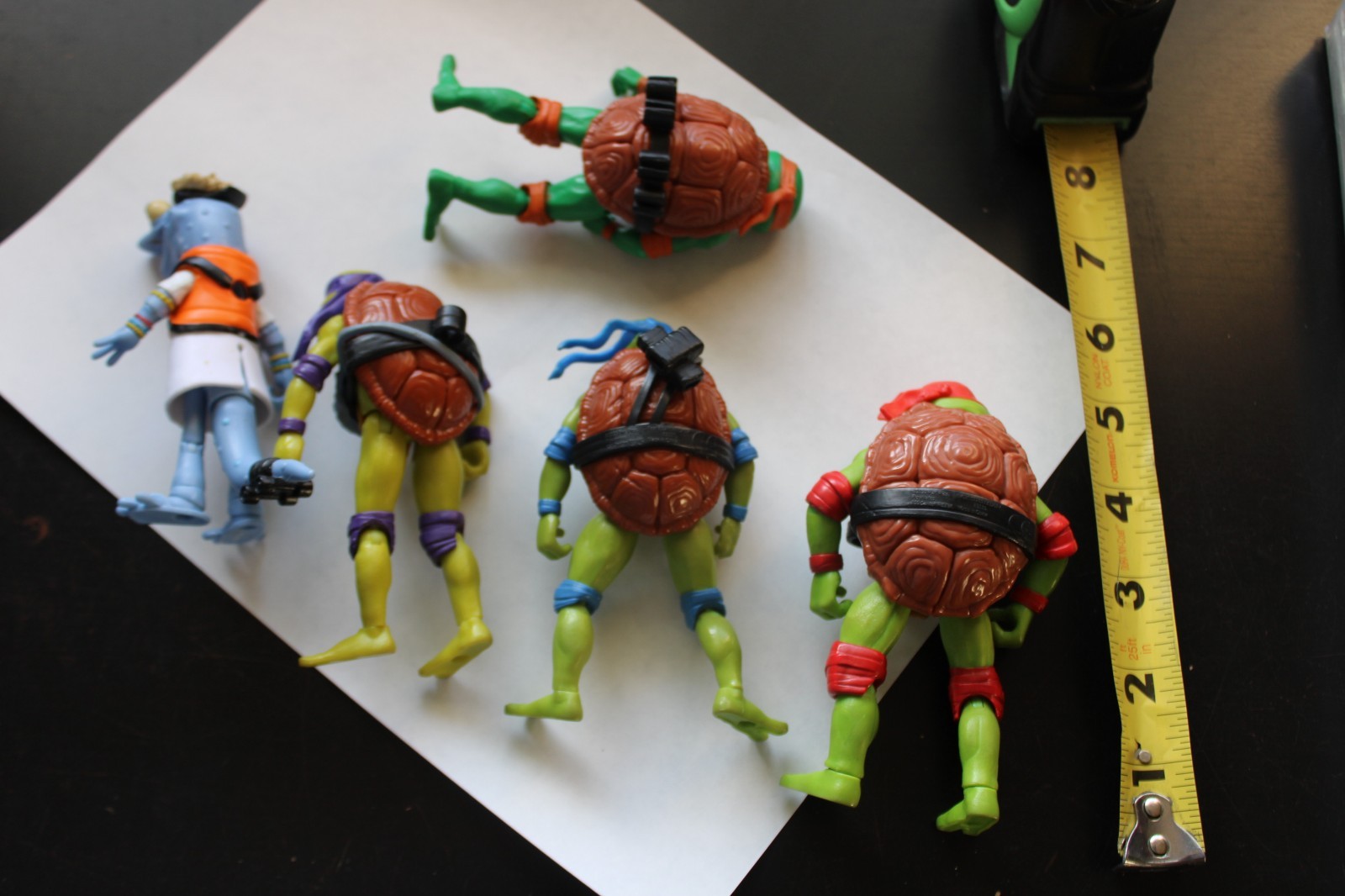 TMNT Mutant Mayhem Action Figure Set Raphael Leonardo Lot Loose Mondo Gecko