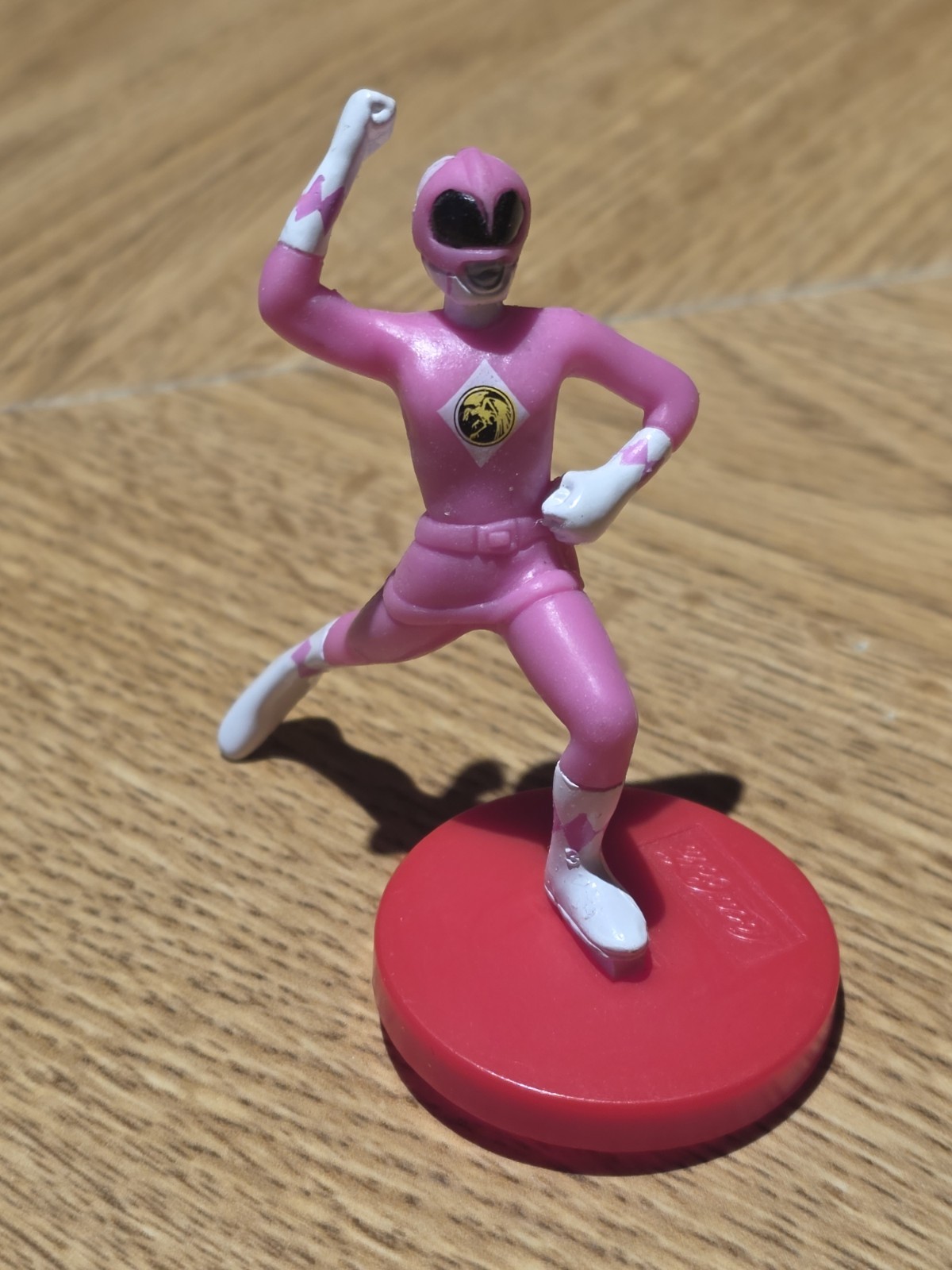 RARE Mighty Morphin Power Rangers The Movie Coca Cola MEXICO Pink Ranger Figure