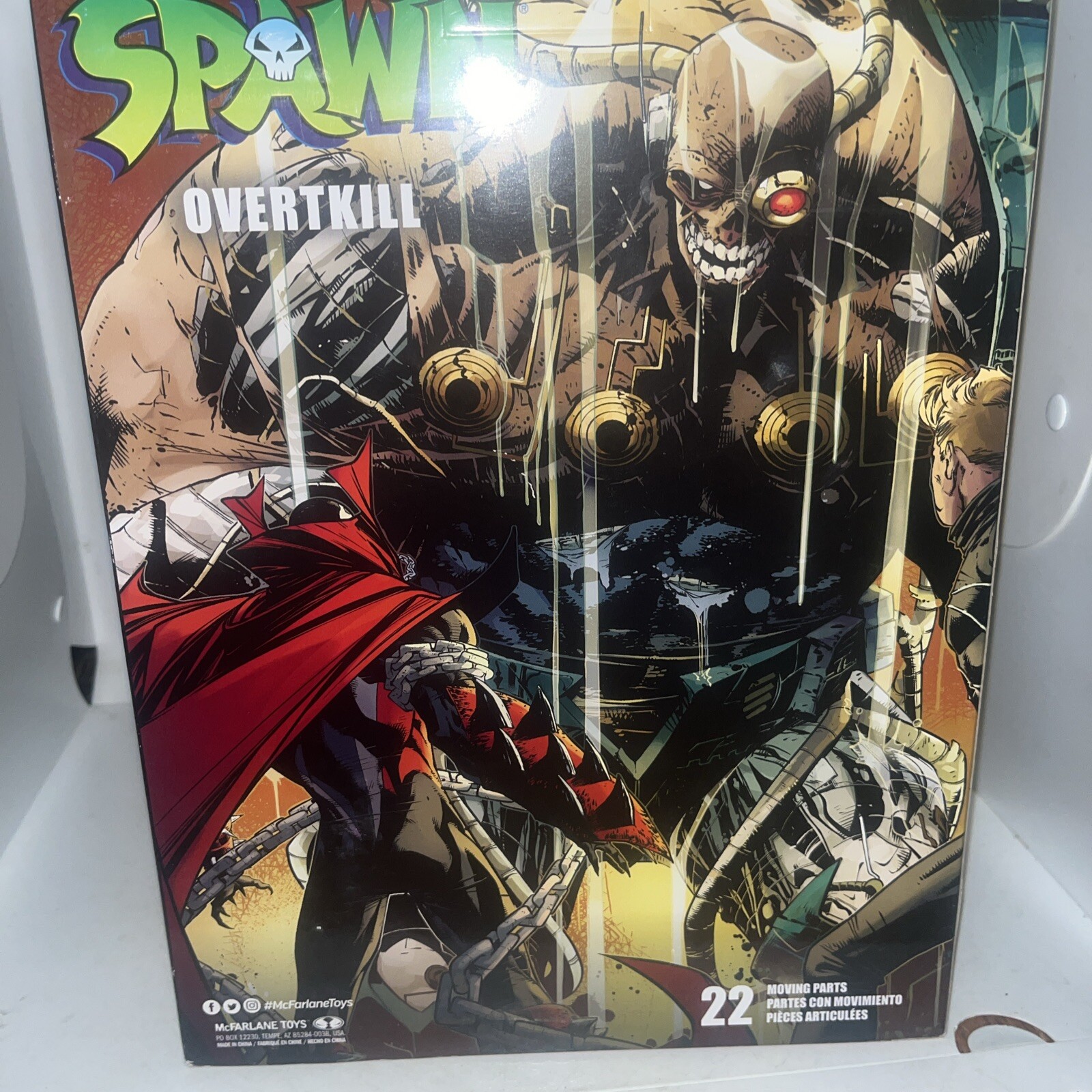 McFarlane Toys Spawn OVERTKILL MEGAFIG Action Figure BRAND NEW IN BOX 2022