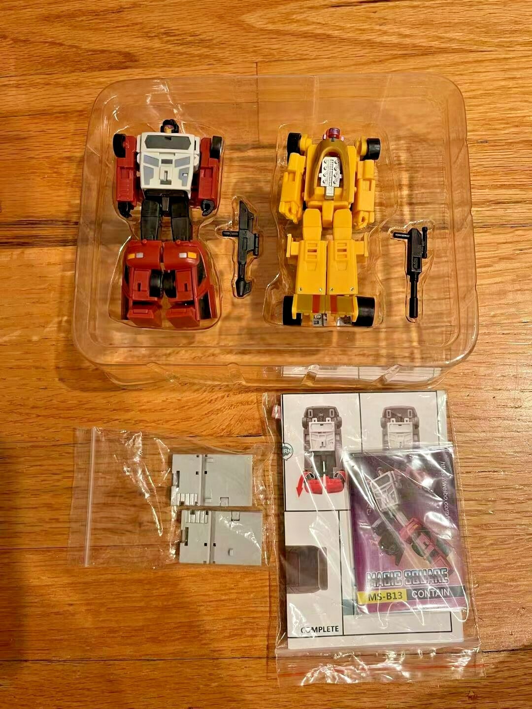Transformabl Magic Square MS-B12 B13 Pillage Contain Organized, Decepticons USA