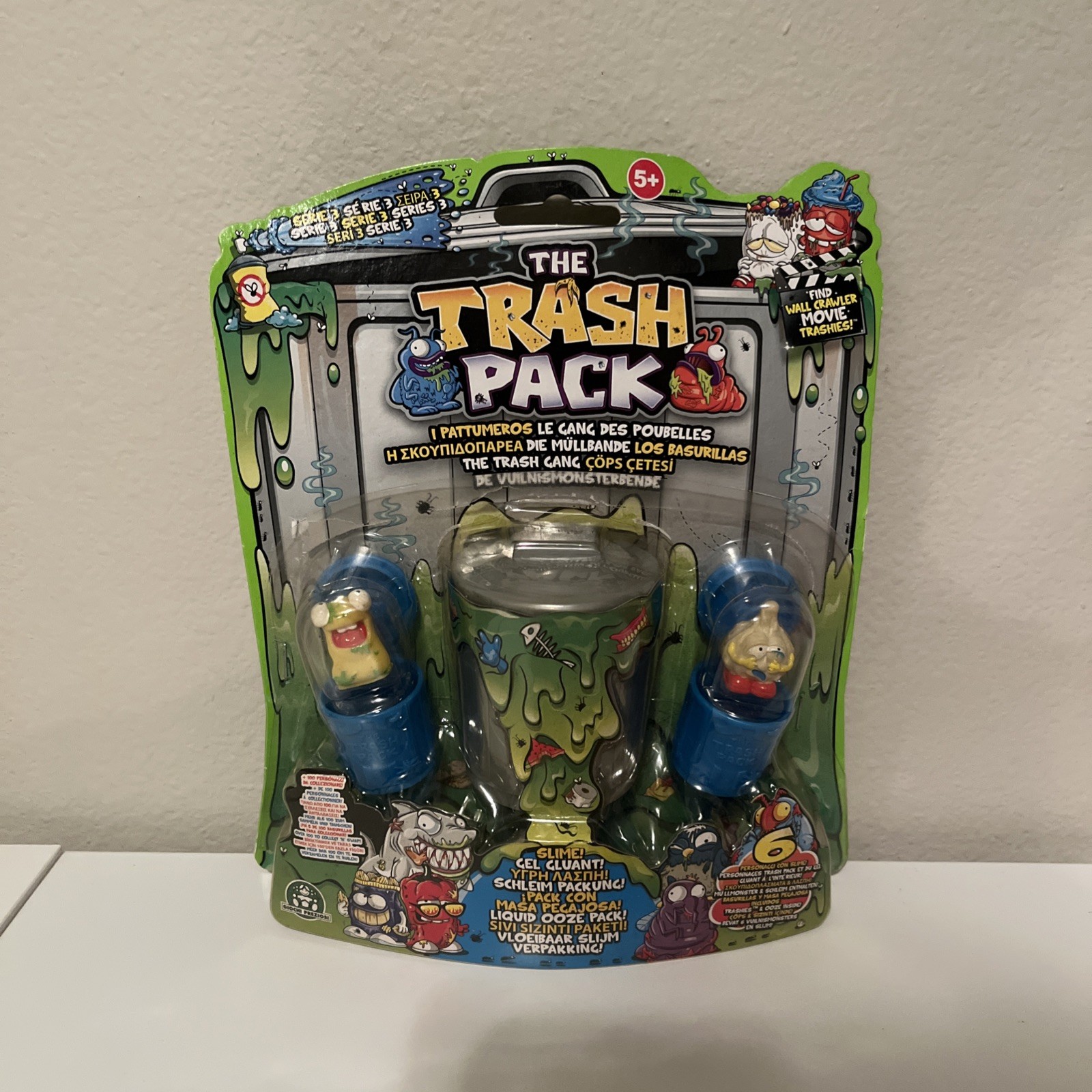 The Trash Pack Series 3 Liquid Ooze Pack 6 Trashies New READ DESCRIPTION