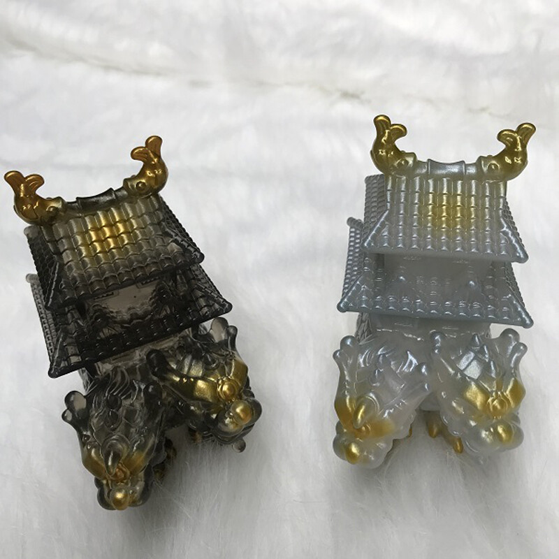 Black Seed AMETHYST BLACK KING Sofubi H4inch Set(2 Pieces）Figures