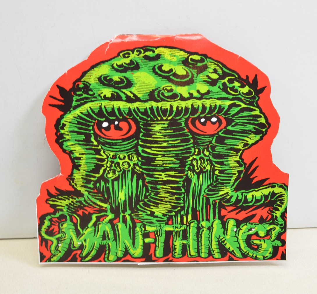 MAN-THING Sofubi Designer Vinyl Art Toy Custom Paint RessinBlood