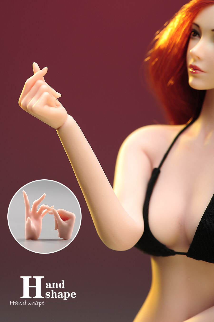7 Pair 1/6 Female Hands Feet Accessories Model For 12 »PH TBL Action Figure Toy