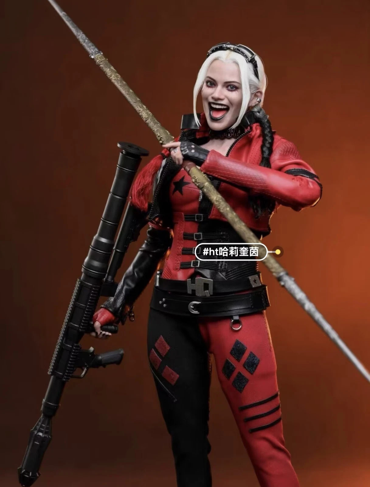 New Hot Toys MMS773AE The Suicide Squad 1/6 Harley Quinn Artisan Edition