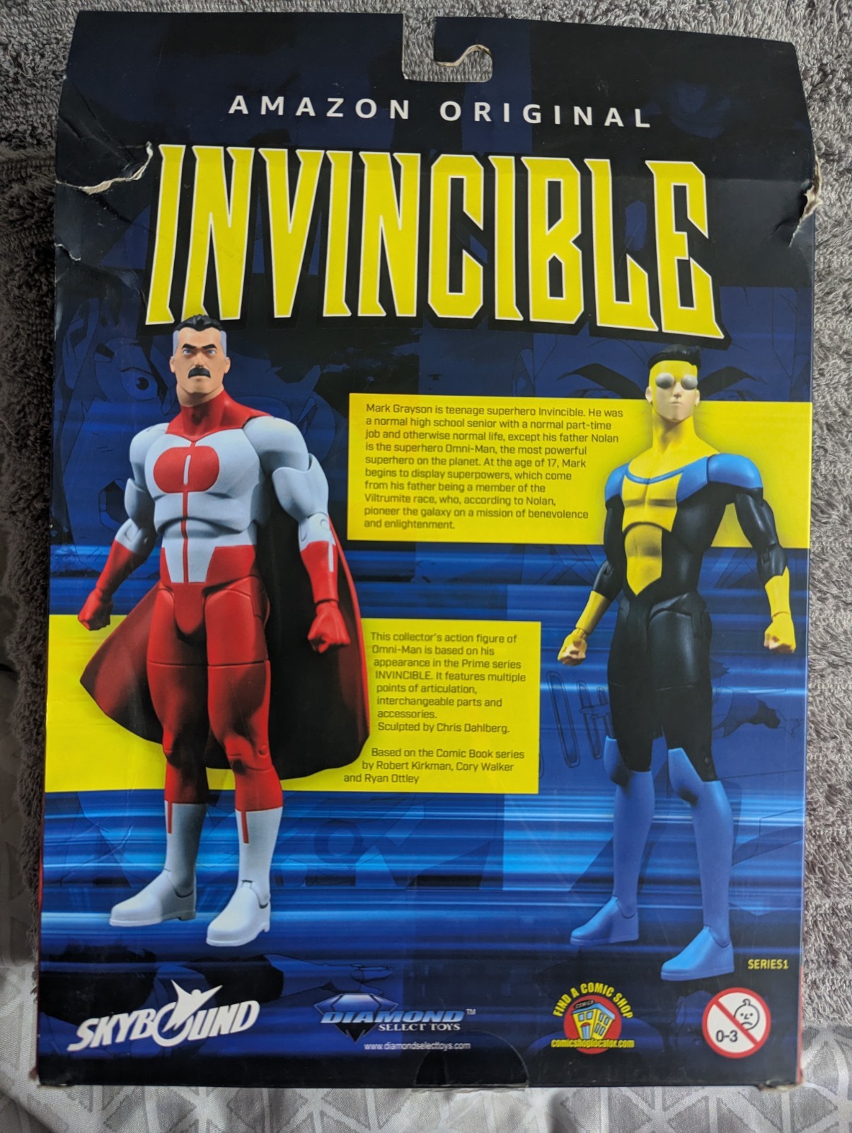 Diamond Select Invincible Omniman Series 1 002 Action Figure New Sealed