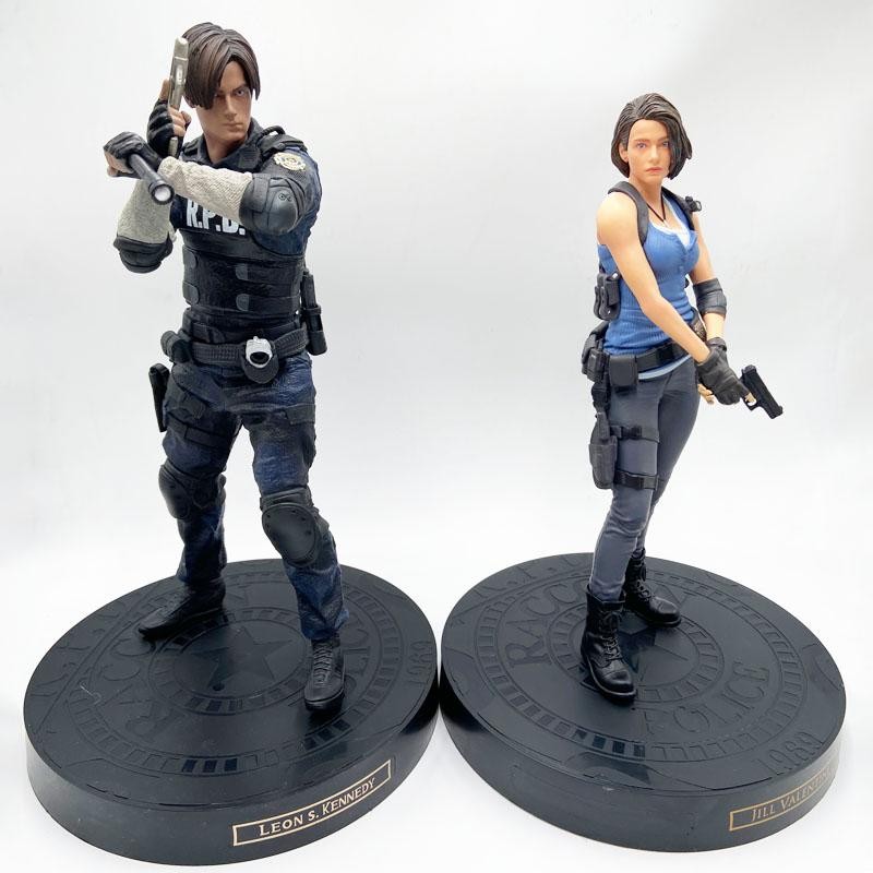 Biohazard Game Reside Evil Jill Valentine Leon Kennedy Ada Wong Statue PVC Actio