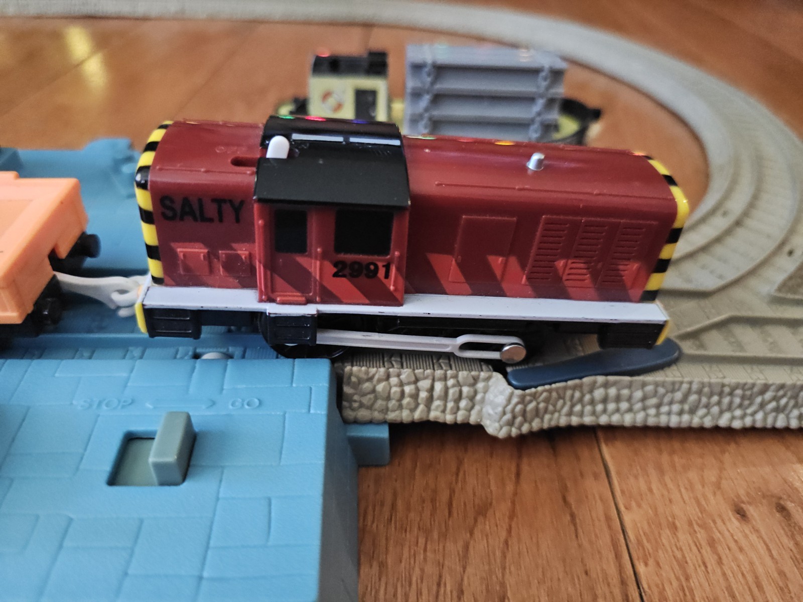 Thomas Trackmaster Hard at Work Brendam Docks Salty Bulstrode Cranky Train 2007