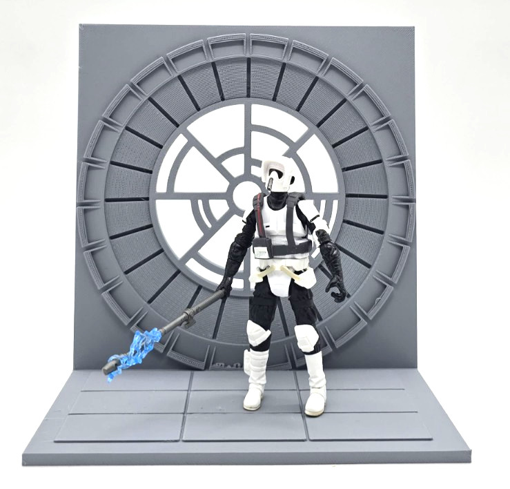 1:18 Star wars Throne Room Gray Diorama Set for 4 » figurine 6.5 x 3.75 inch