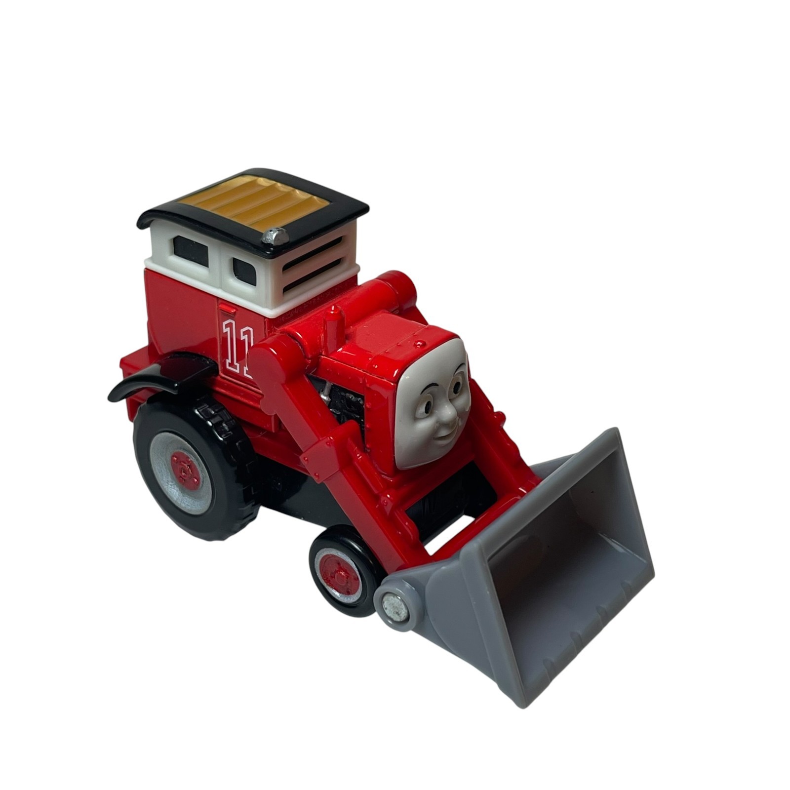 2012 Gullane Mattel Thomas the Train Jack Bulldozer Front Loader Diecast Tractor
