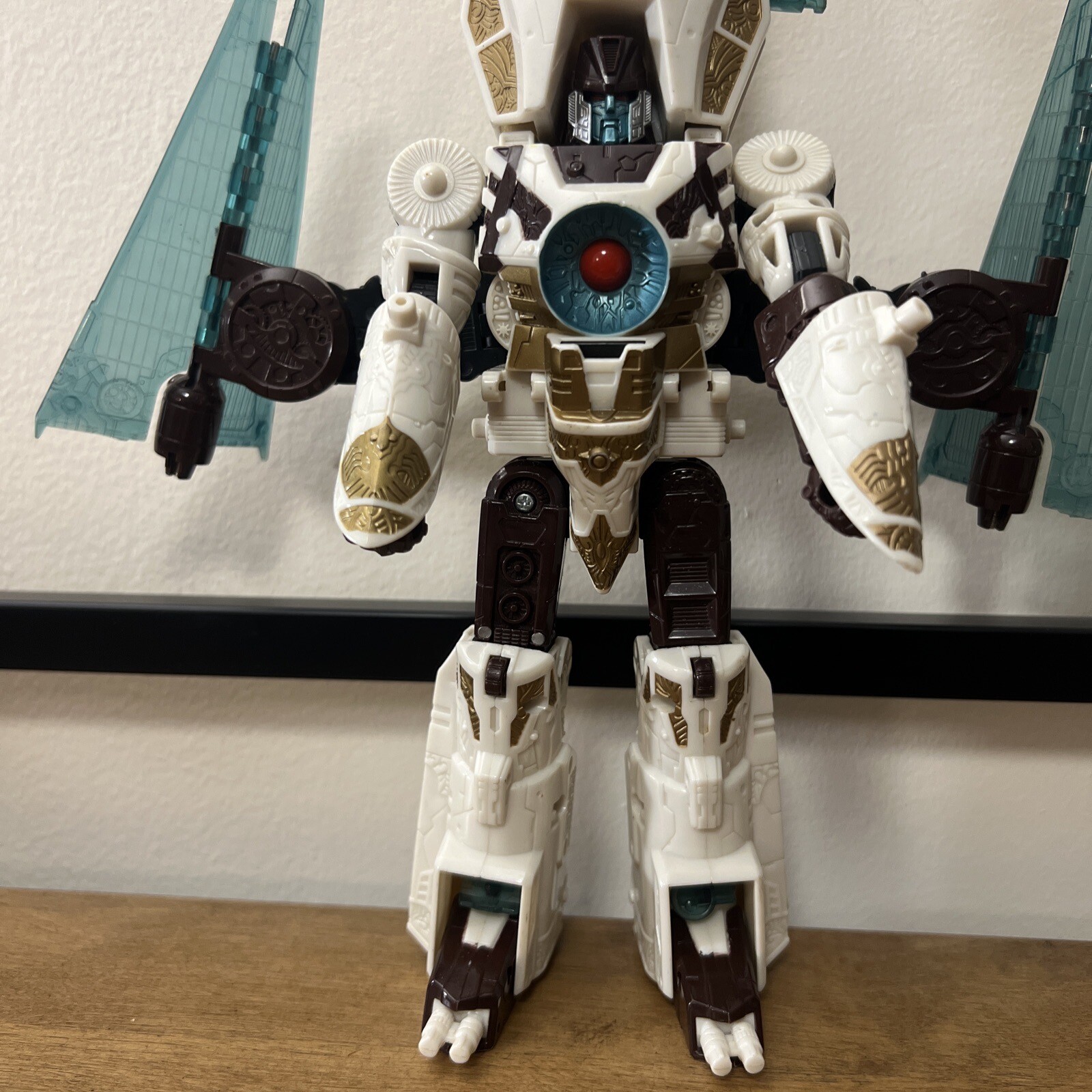 TAKARA Hasbro Transformers Cybertron Voyager Vector Prime Figure Not Complete