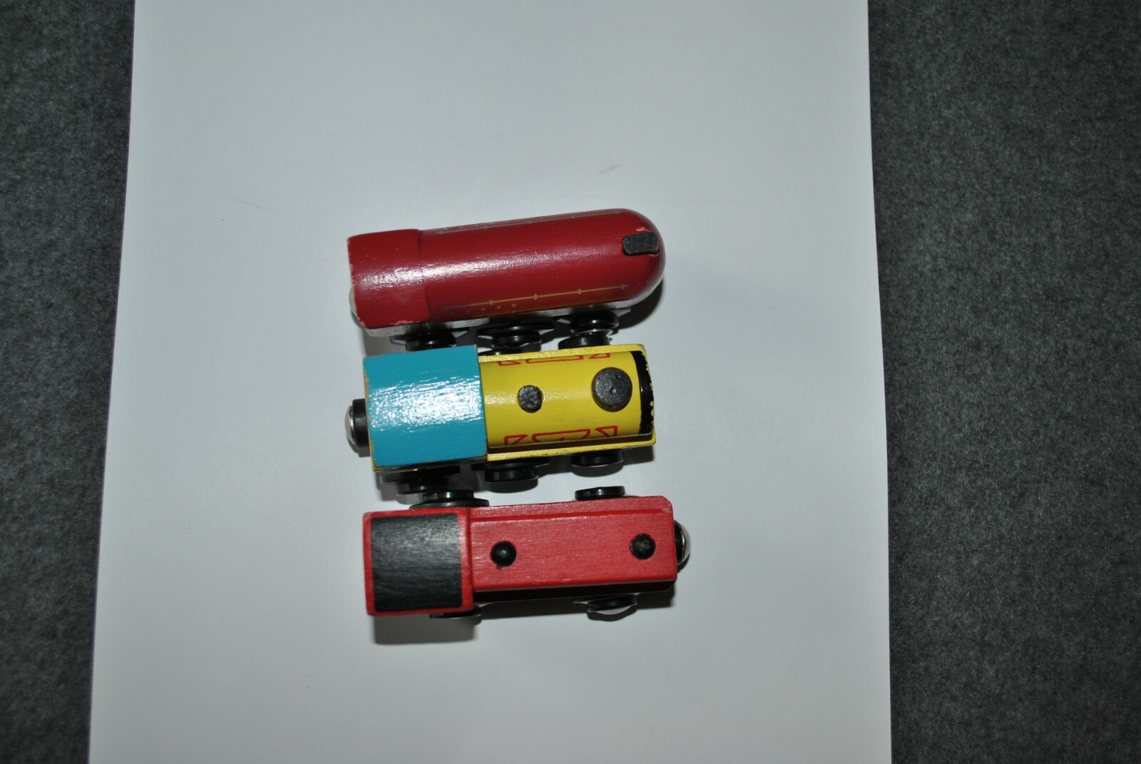 THOMAS the Train Wooden Engine Trains #&rsquo;s 1, 13 & 16, 3 Piece Magnetized Trains