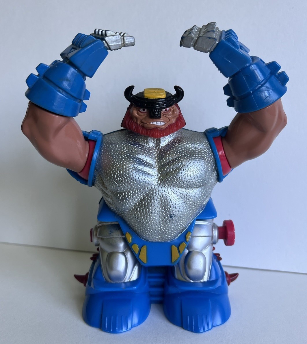 Thundercats Berserker Cruncher Figure 1986 LJN Telepix Vintage 80s Toy *Working*
