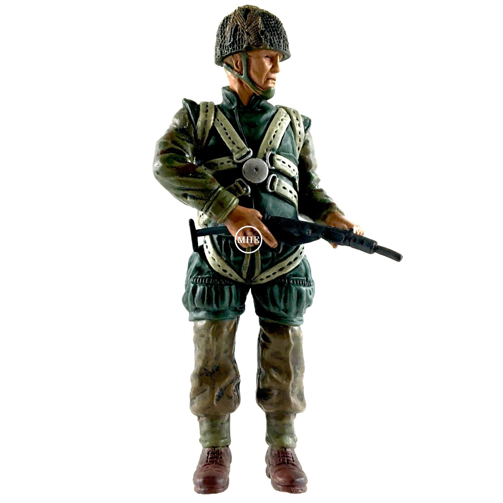 1:18 Dusty Trail Toys Trail Troopers WWII British Red Devils Paratrooper Soldier