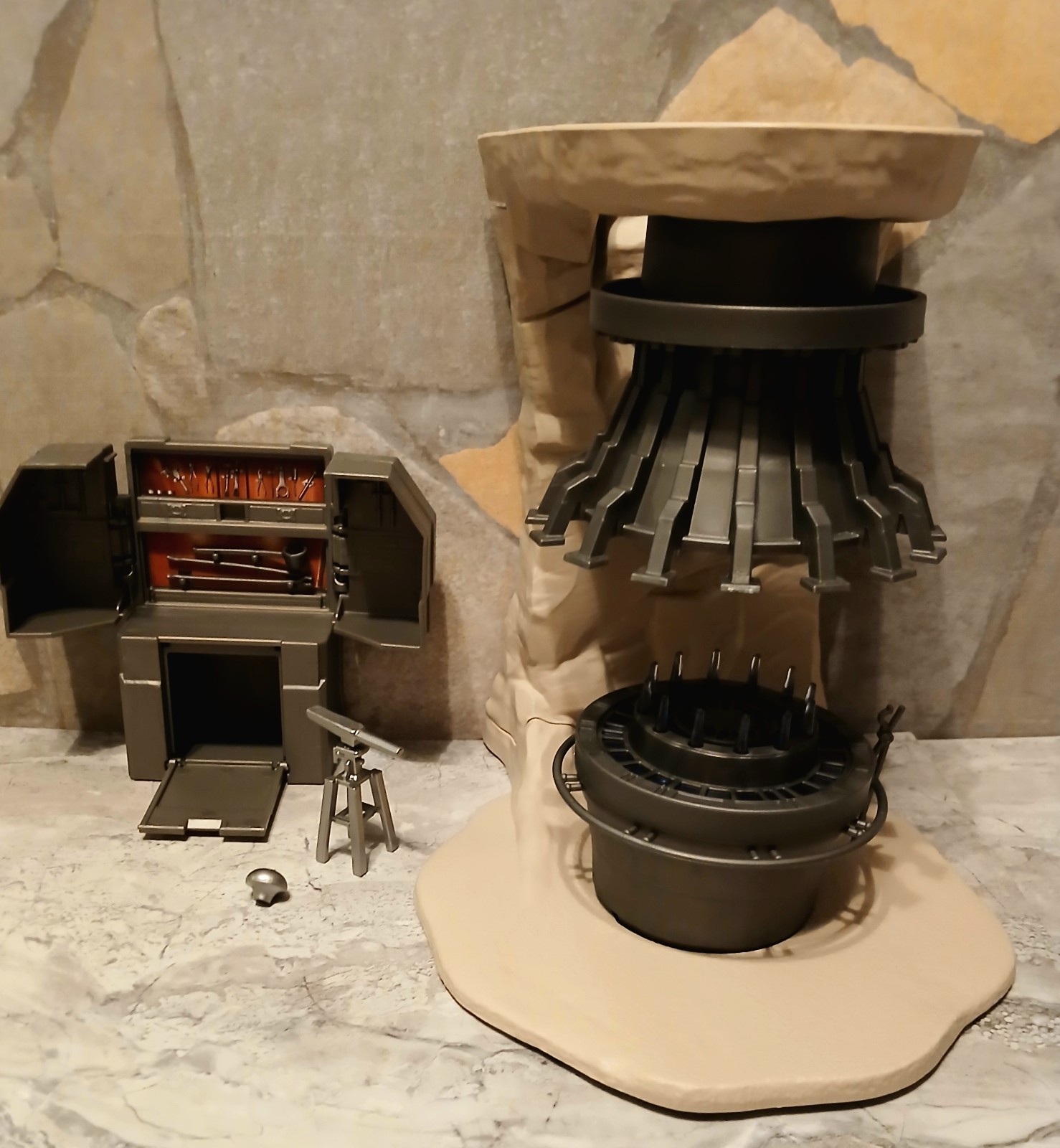 Star Wars Vintage Collection The Armorer&rsquo;s Forge Set NO FIGURES See Photos VC331