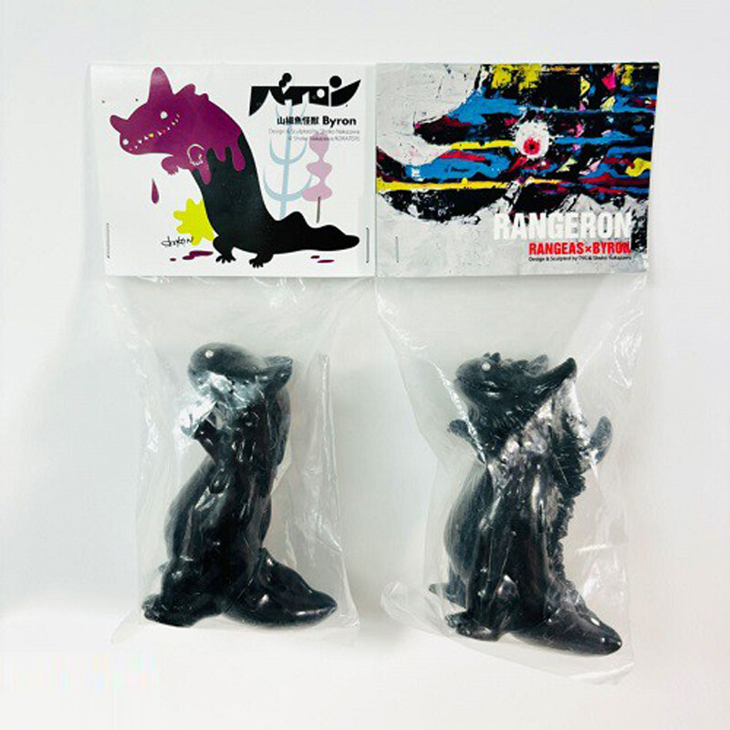 SHOKO NAKAZAWA BYRON T9G Black Pearl Eyes Edition Set Soft Vinyl H10CM