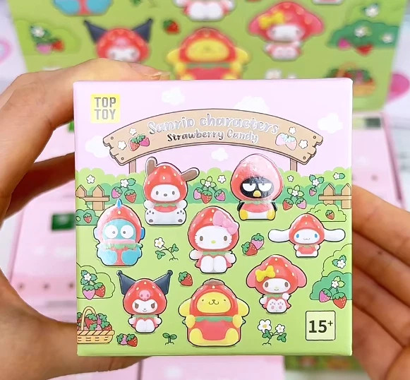 Toptoy Sanrio Characters Strawberry Candy Series Confirmed Blind Box Figurine