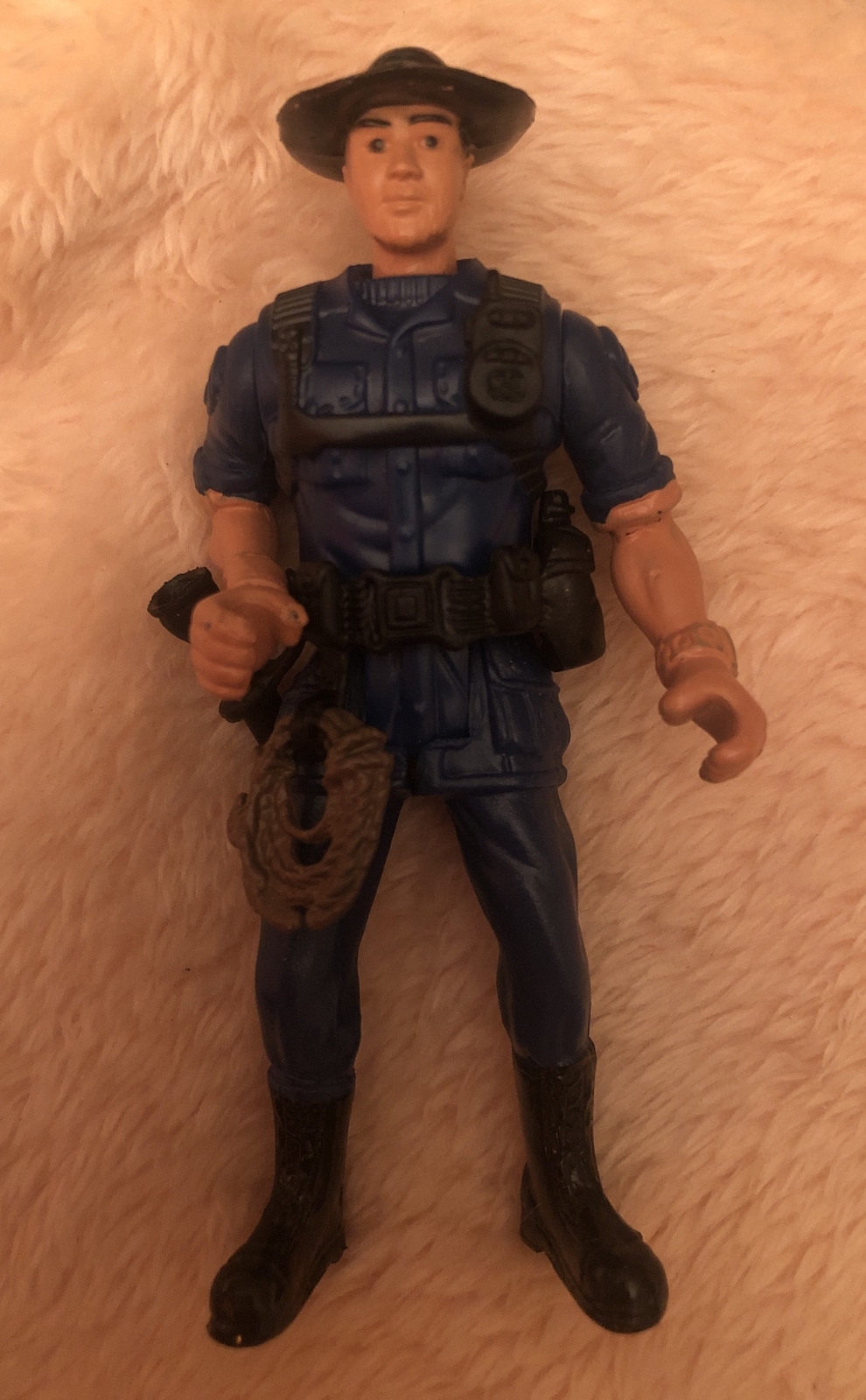 Adventure Force Dinosaur Explorer Action Figure Ranger Rope Holster Flashlight