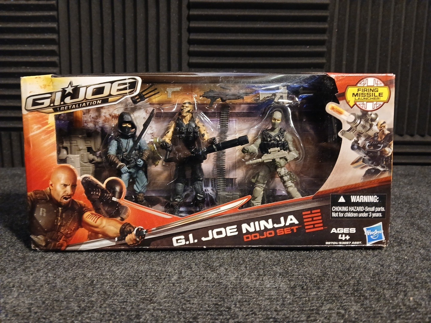 Hasbro 2012 GI Joe Retaliation Tactical Ninja Team Action Figure Set Unused
