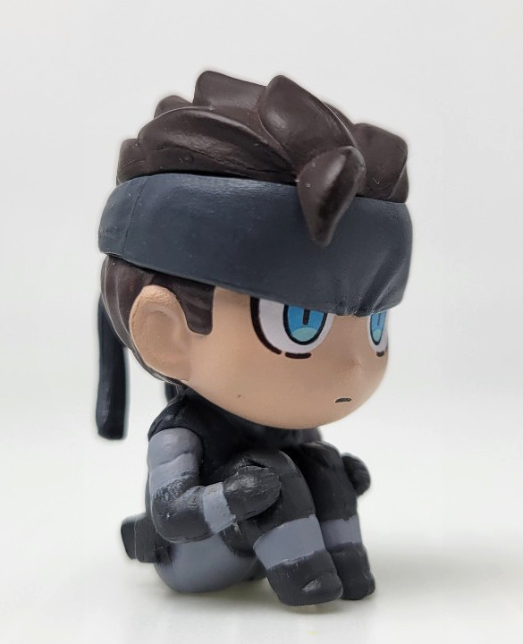 Solid Snake – Metal Gear Solid Machiboke 1&Prime; Mini SD Figure MGS 1 Bandai Japan