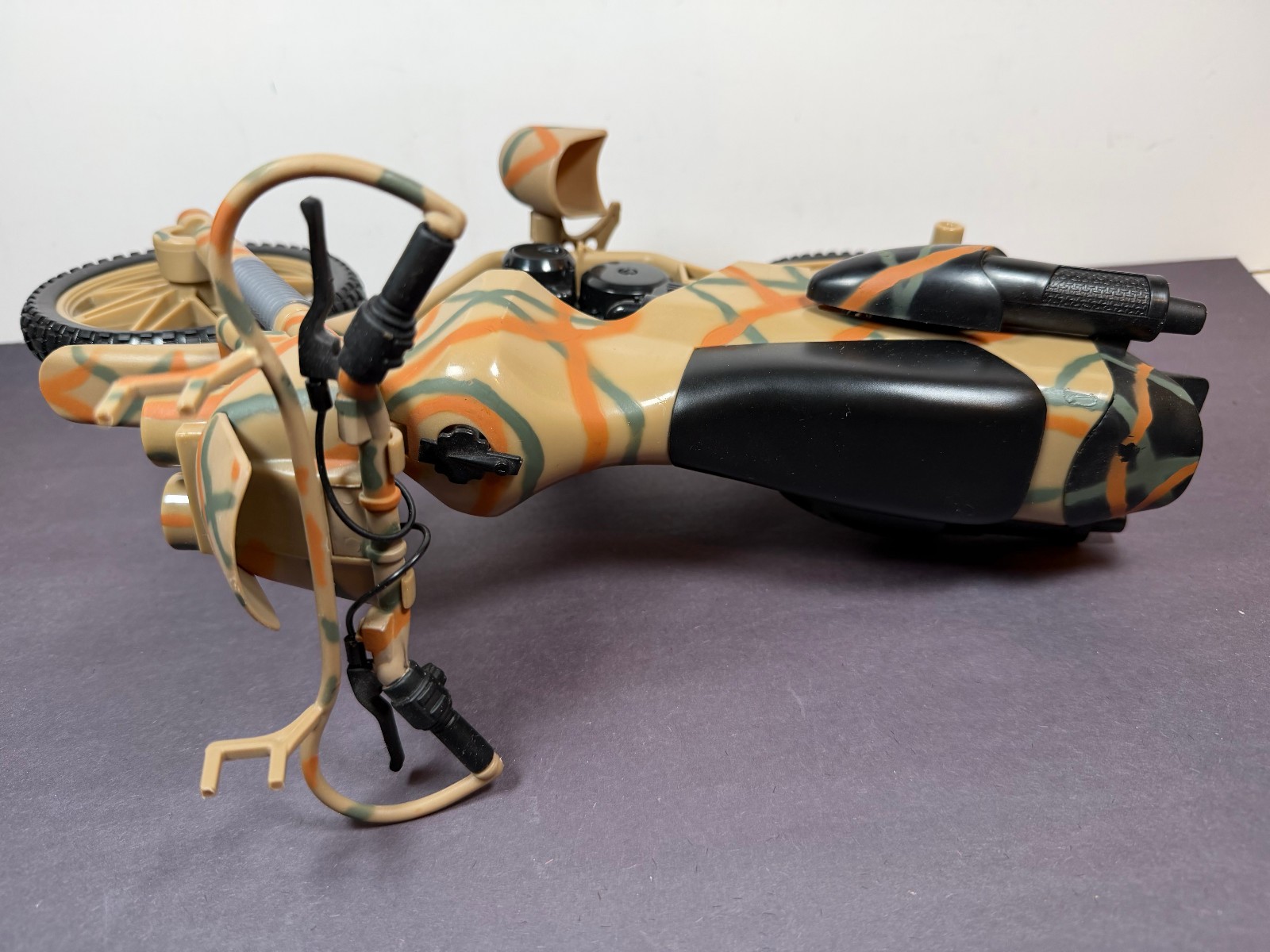GI Joe ARMY RANGER ATTACK CYCLE 12&Prime; Action Figure 1/6 Scale Motorcycle 2002