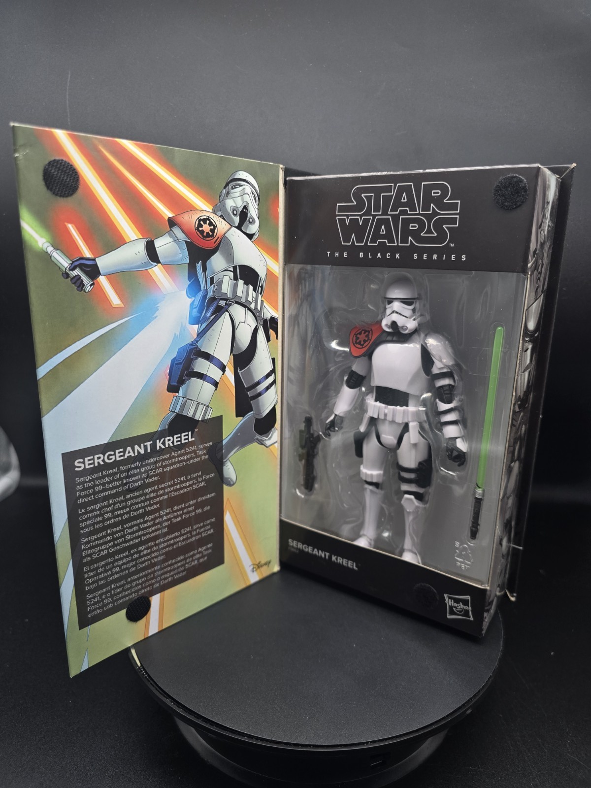 STAR WARS Sergeant Kreel 6&Prime; Exclusive MOC Hasbro 2022 Limited Edition In Hand