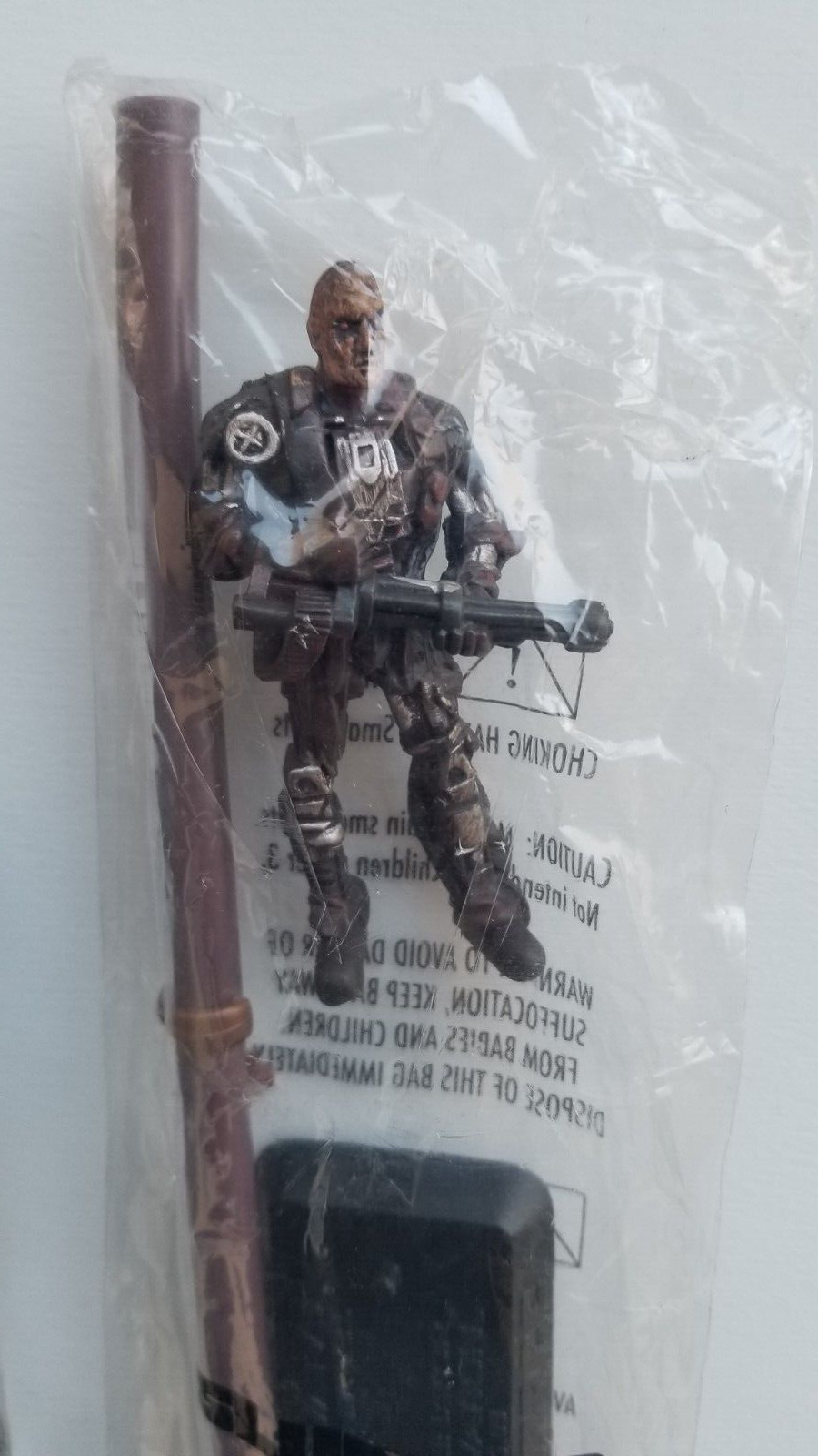 3 Diff 7-11 TERMINATOR SALVATION 2009 Slurpee Spoon Straw w/ Detachable Figures