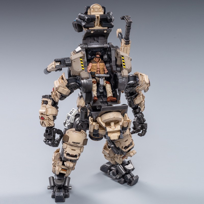 JOYTOY Steel Bone Armour Desert Ver Mecha 9&Prime; Robot & Pilot 1/25 Figure US SHIP