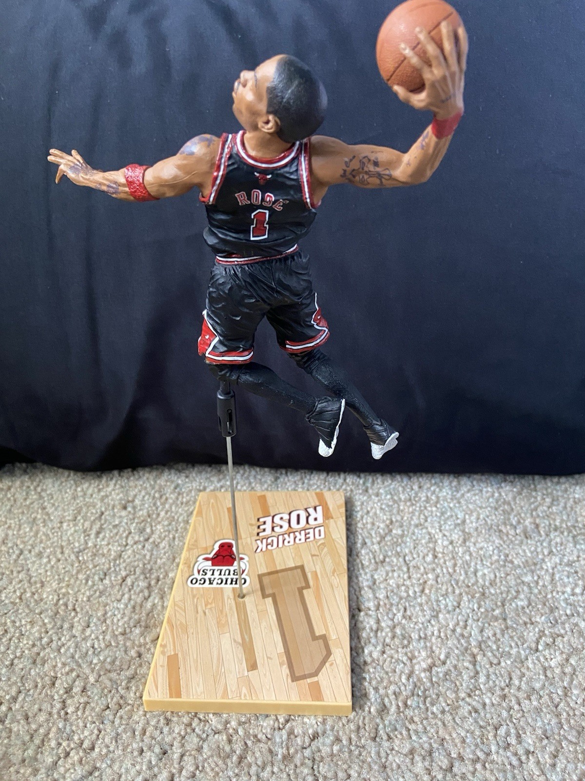 Derrick Rose Series 20 McFarlane Figure Chicago Bulls MVP Bronze Variant NBA
