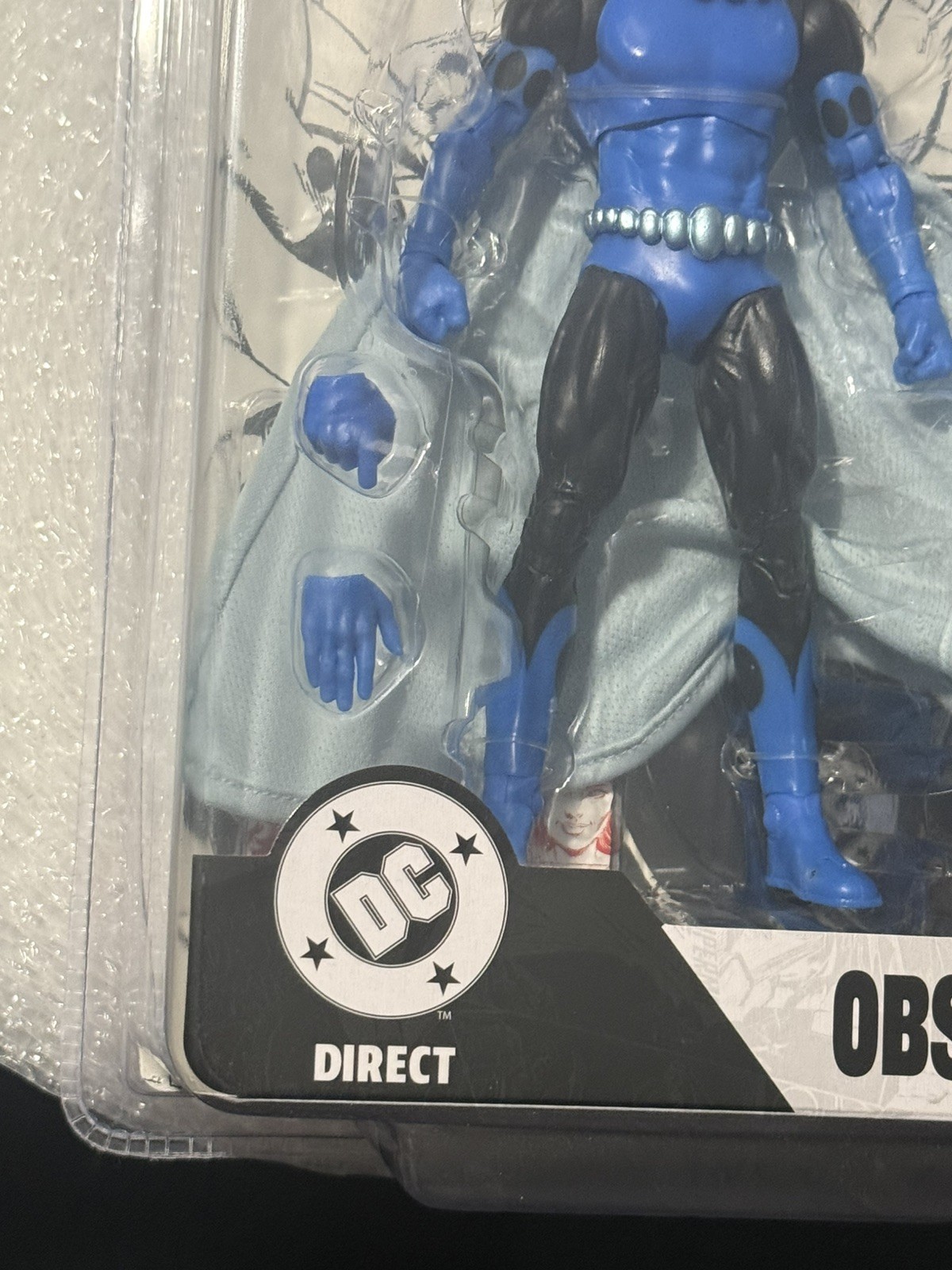 Mcfarlane DC Multiverse Obsidian (Infinity Inc #16) w Lithograph Gold Label New