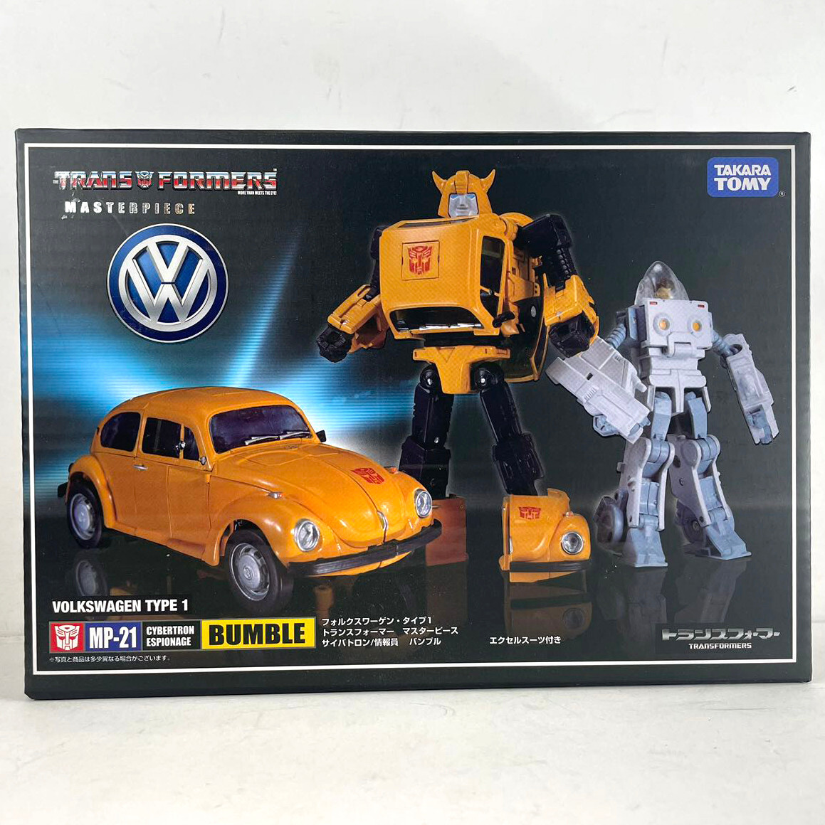 Transformers Masterpiece MP-21 Bumble G1 Volkswagen Type1 Action Figure Toy OPEN