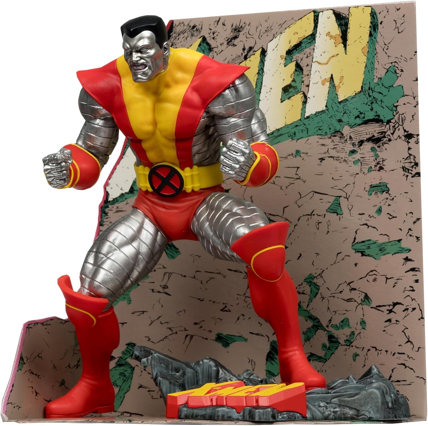 McFarlane Marvel Colossus 1:10th Scale Collectible with Scene (X-Men #1) Toys
