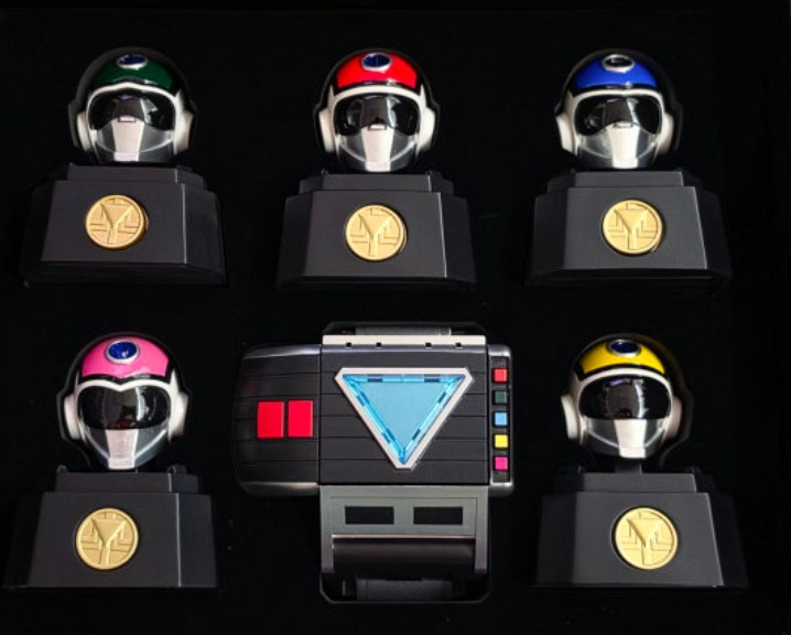Flashman Helmet Light Figure Set Limited Edition Super Sentai Retro cpllectible
