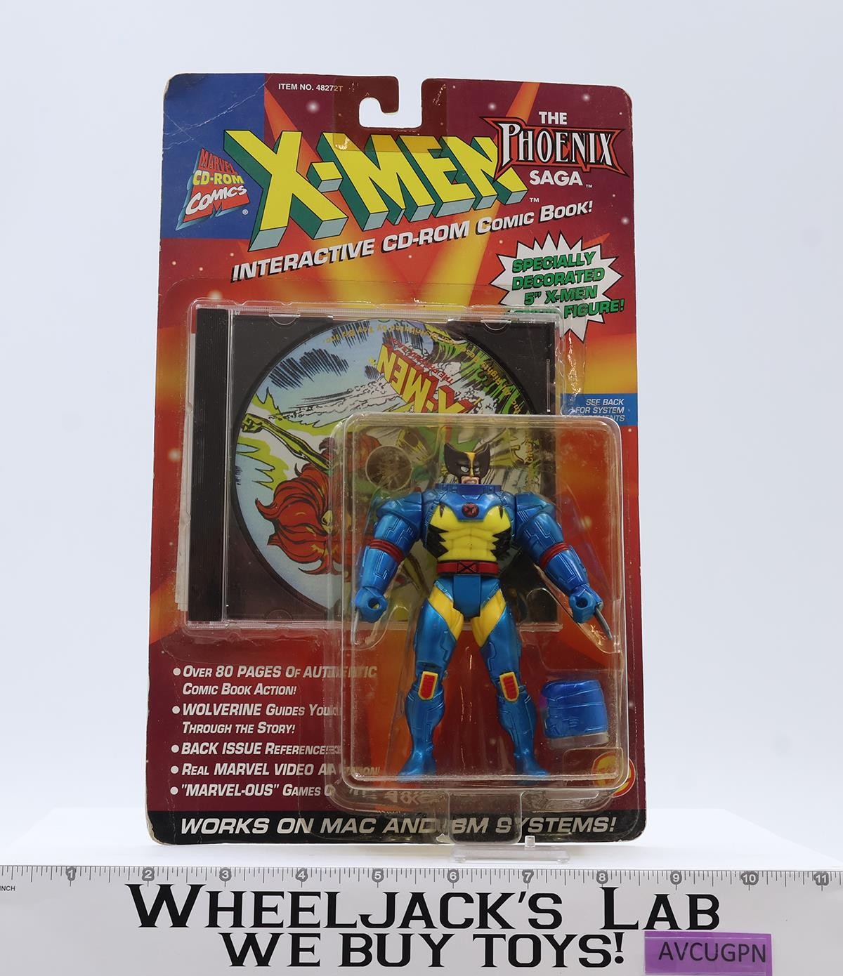 Wolverine X-Men The Phoenix Saga Interactive Toybiz CD-ROM Comic Book NEW SEALED