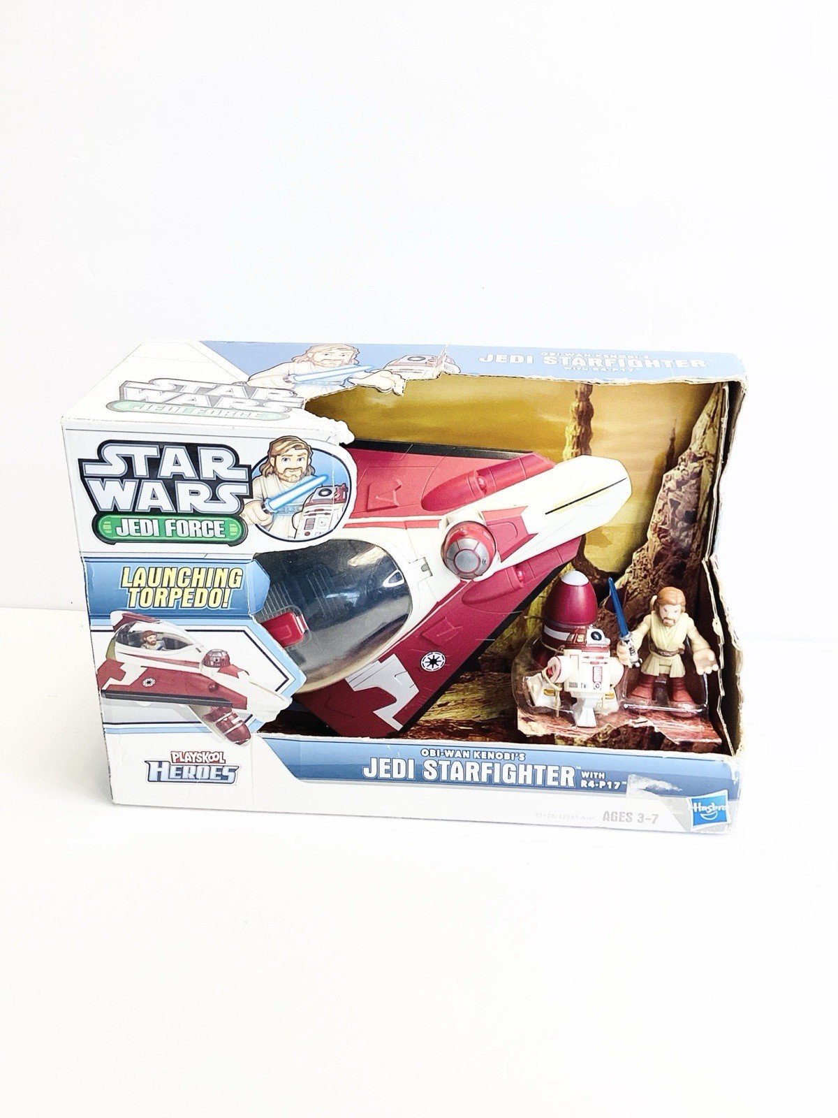 Playskool Heroes Star Wars Obi Kenobi’s Jedi Star fighter