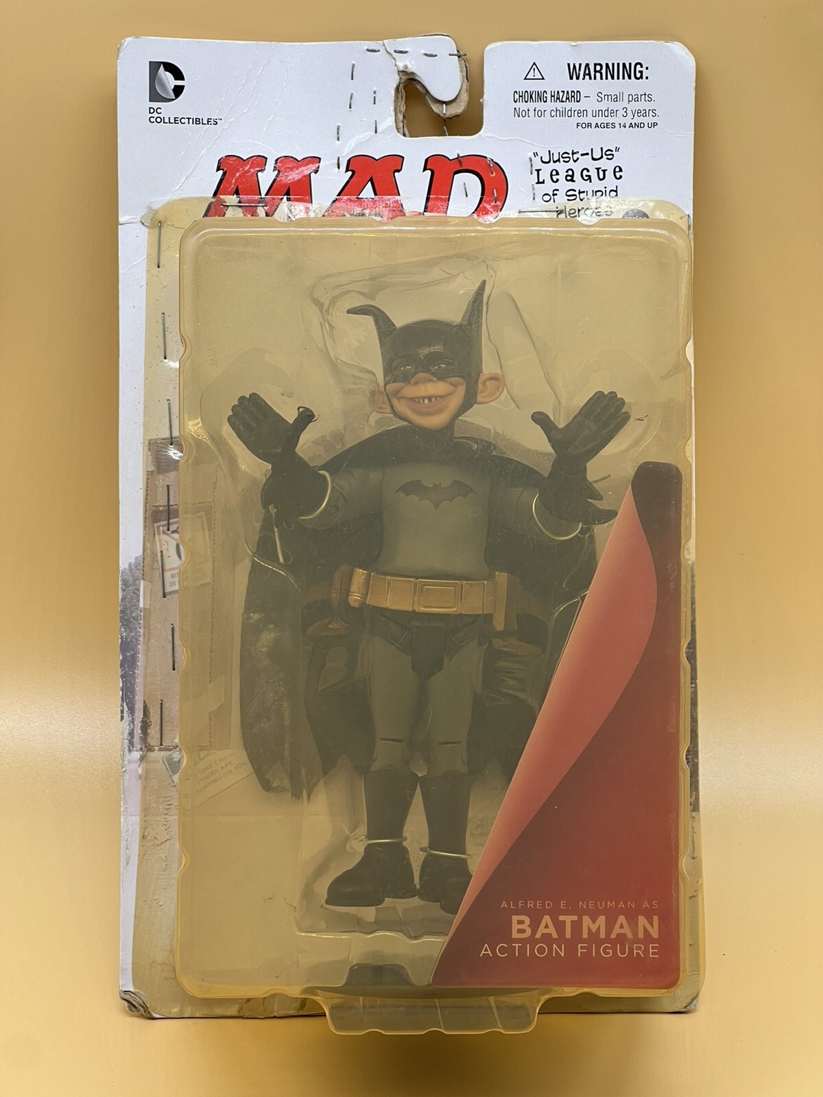 DC COLLECTIBLES MAD Alfred E Neuman Batman Action Figure – New.