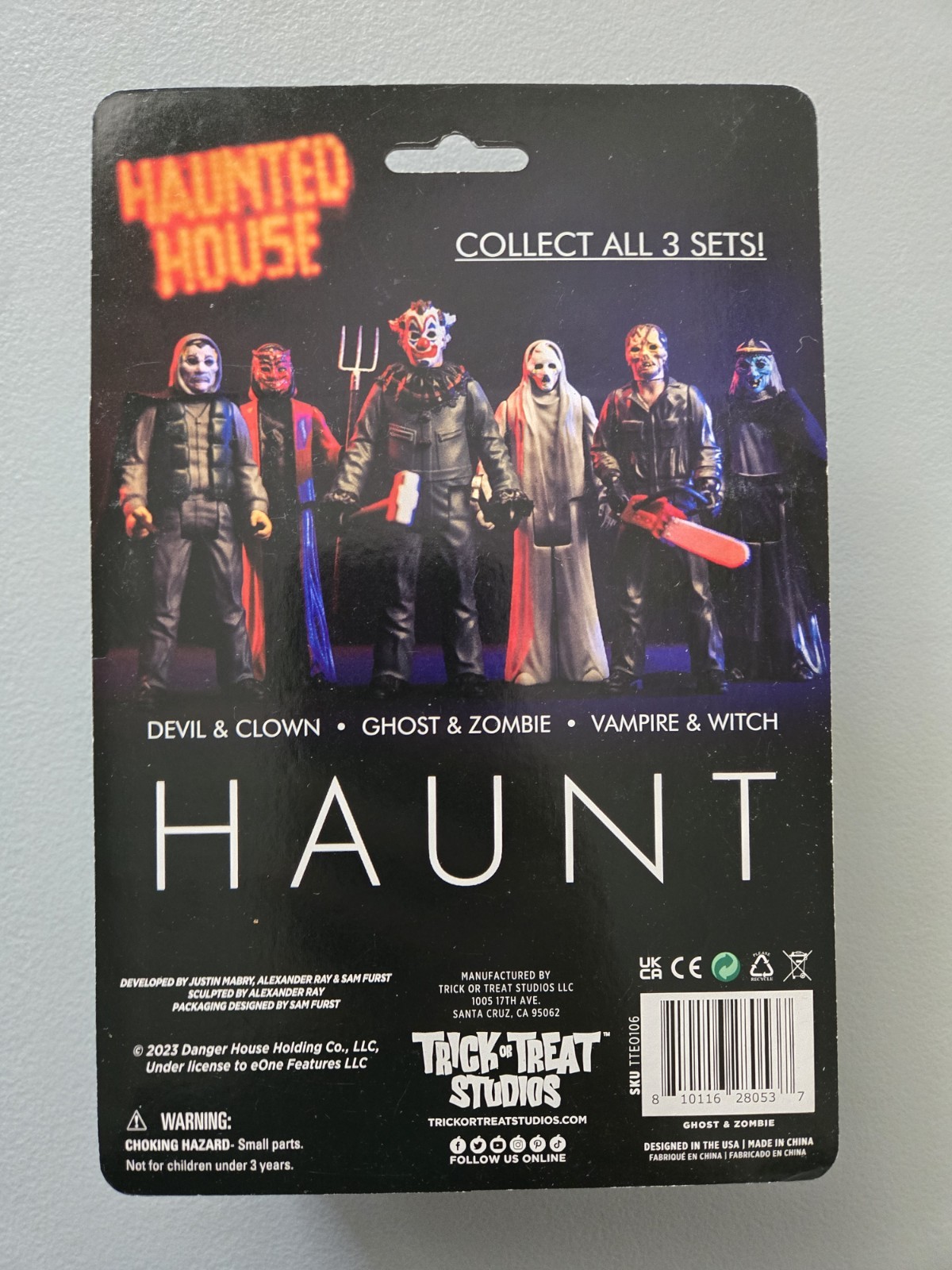 Haunt 3.75&Prime; Action Figures Complete Set BRAND NEW – Trick Or Treat Studios