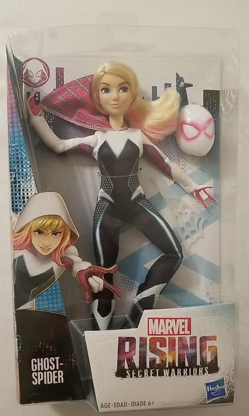 Marvel Rising Secret Warriors Ghost Spider Gwen Stacey 12” Figure Hasbro